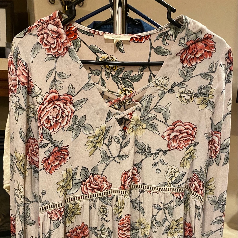 Peasant style shirt.